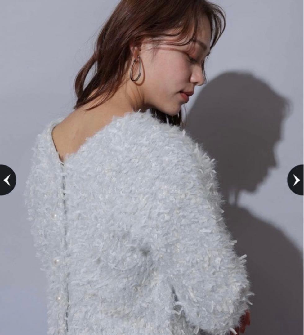 arpegestory ふわふわプルオーバー ミント