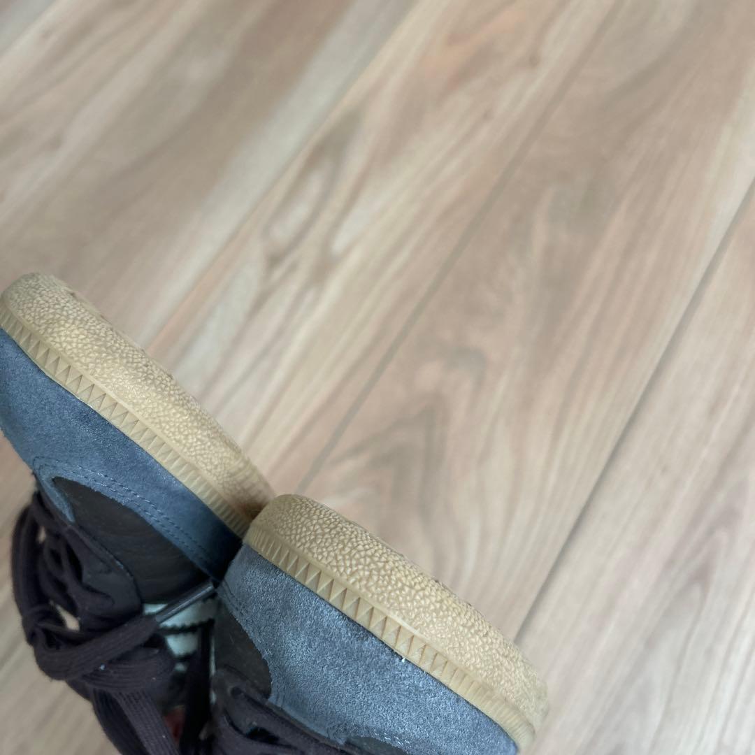 adidas スニーカー ブラウン　サンバ