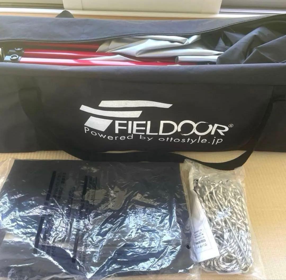 新品　フィールドア　FIELDOOR タープテント 2.5m サイドシート付