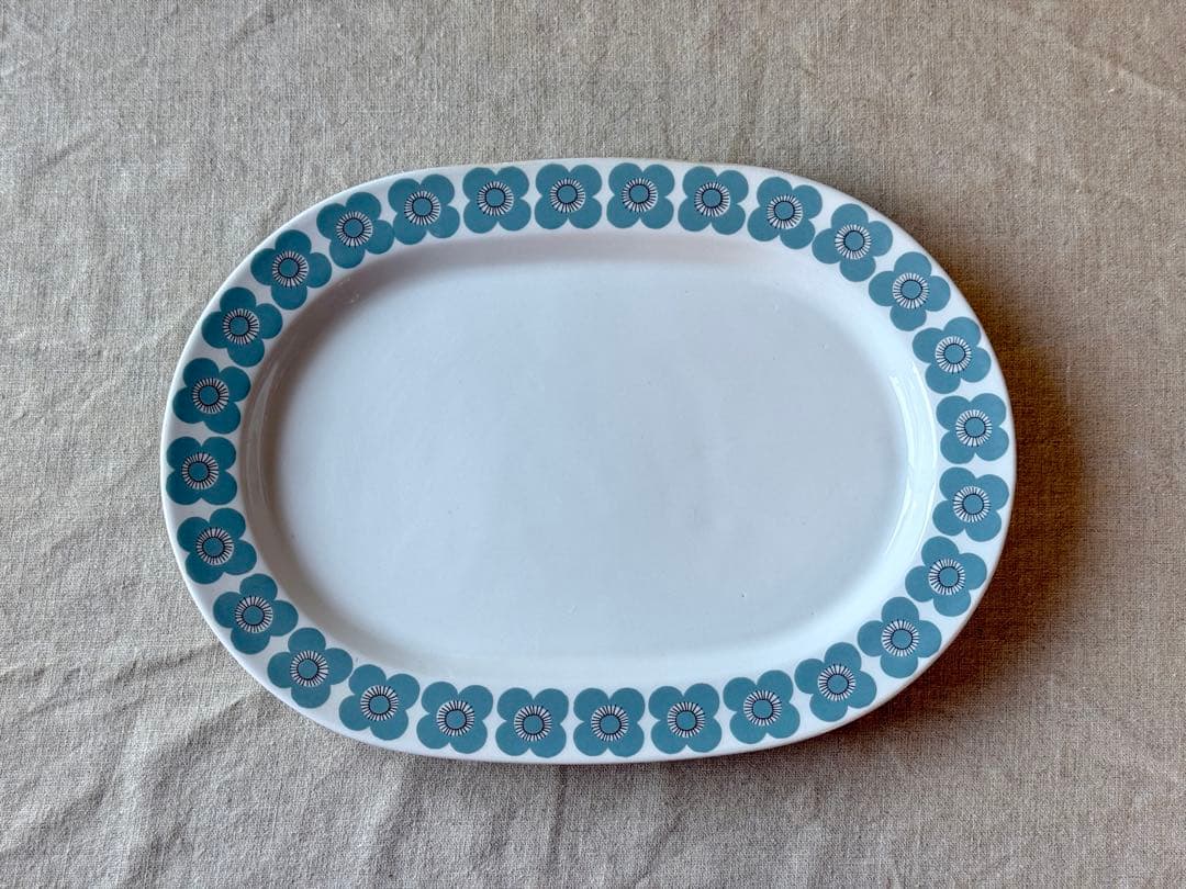 ARABIA vintage Veera オーバルプレート(30cm)