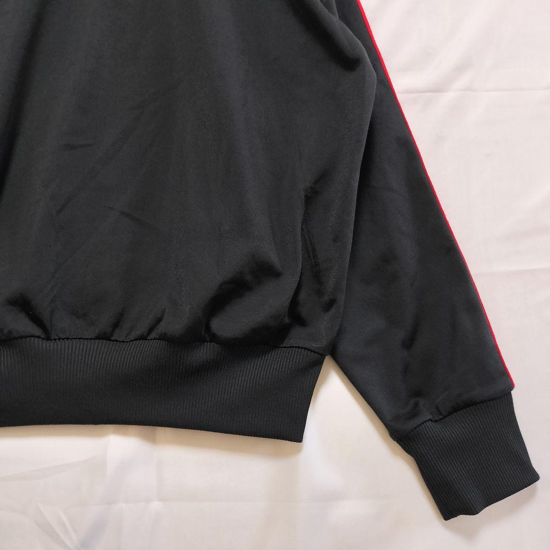 ★人気　アディダス　ジャージ　トラックジャケット　刺繍ロゴ　ラスタカラー　M