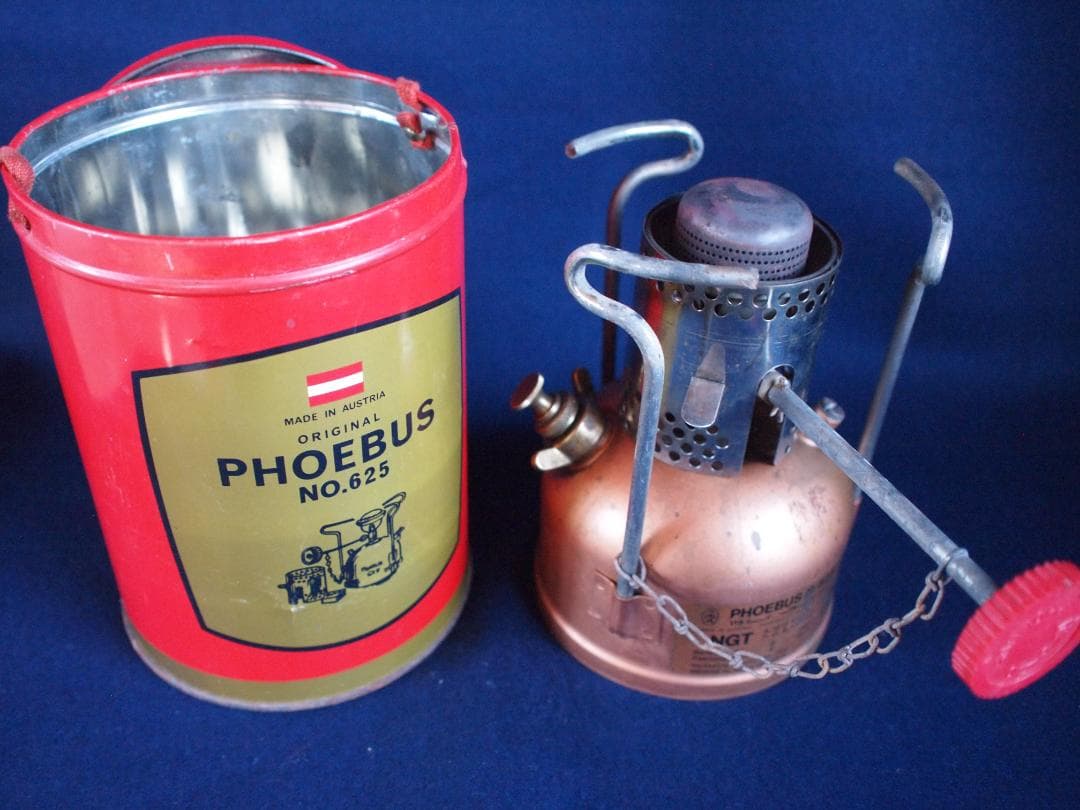 ホエーブス　PHOEBUS NO.625 山岳用ストーブ 燃料ボトル付き