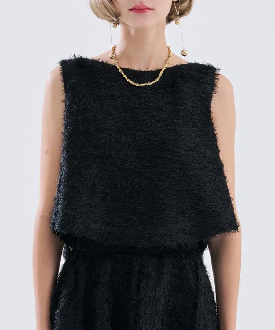 ラグジュアリーシャギートップス