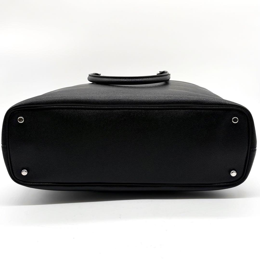 【未使用級】コーチ ベケット ビジネス トートバッグ 2way レザー ブラック