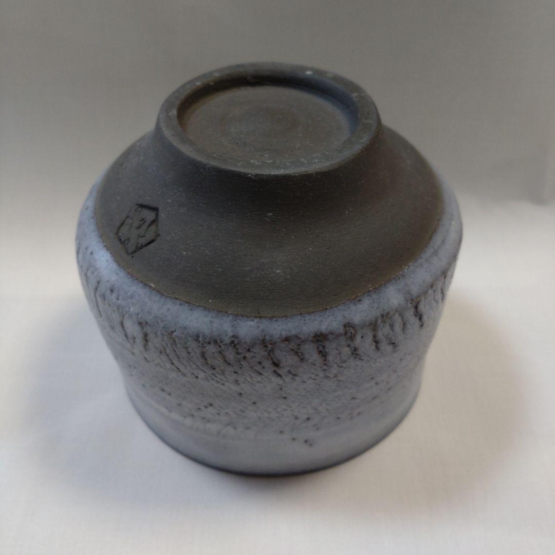 スノーホワイト亀裂模様茶碗