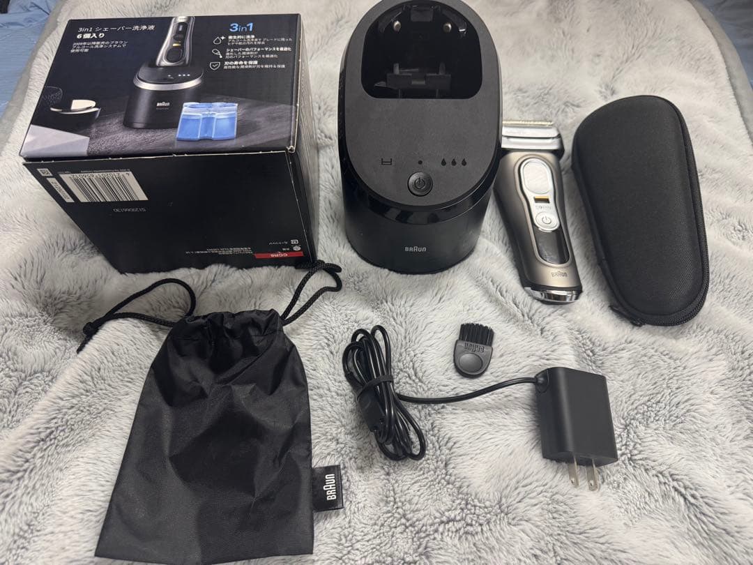 Braun Series 9 Proメンズ電気シェーバー　洗浄剤6個セット