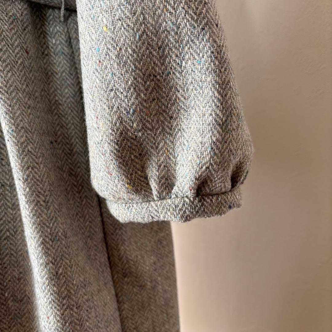 ギャザーワンピース　ハンドメイド