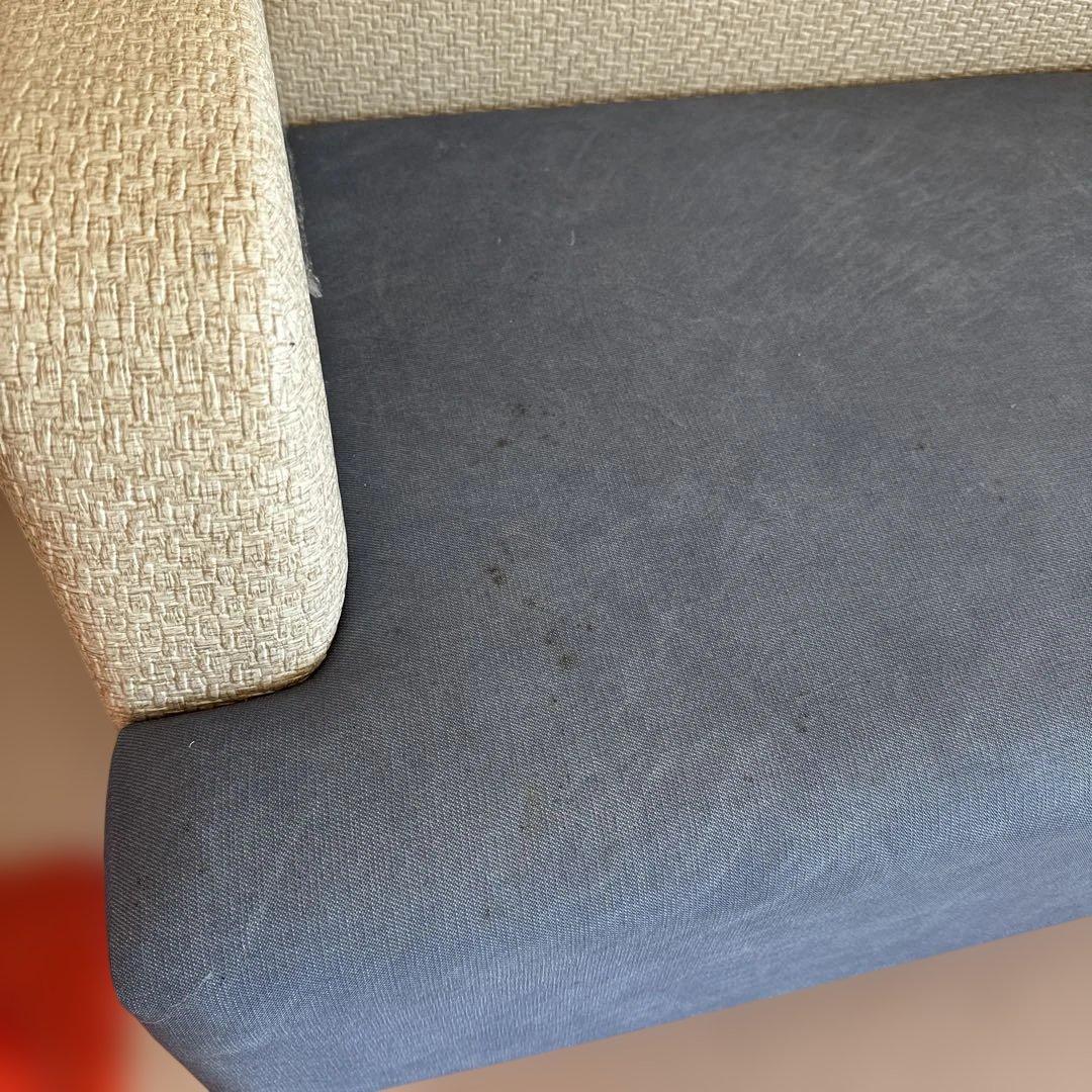 【送料込み】2人掛け ソファ 肘かけ付き