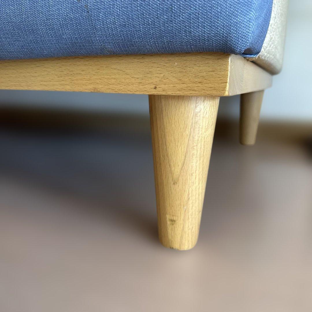 【送料込み】2人掛け ソファ 肘かけ付き