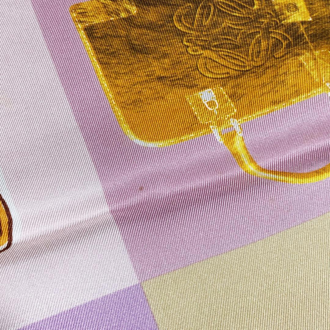 R*☆様 LOEWE アマソナ アナグラム 大判 スカーフ ショール シルク