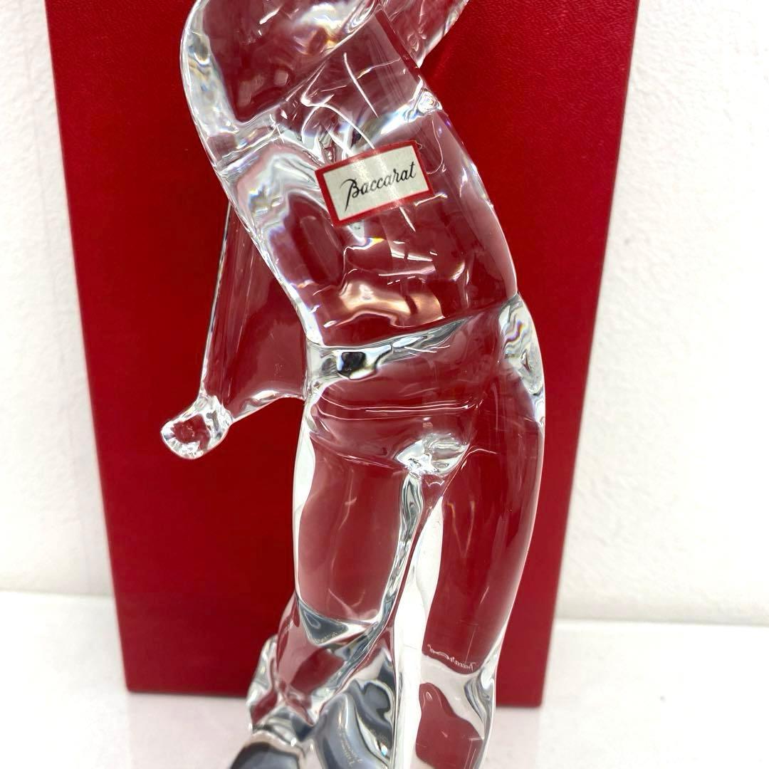 バカラ Baccarat ゴルフ スイング ショット ポーズ 置物