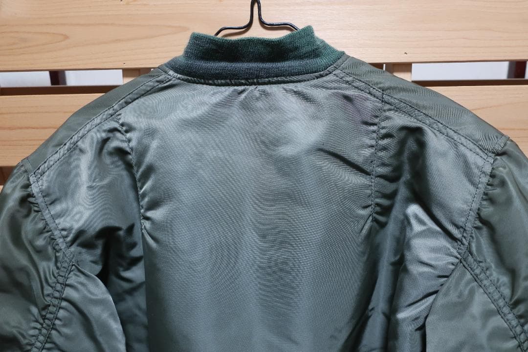 ALPHA アルファ USA製 80s MA-1 グランドクルー Mサイズ