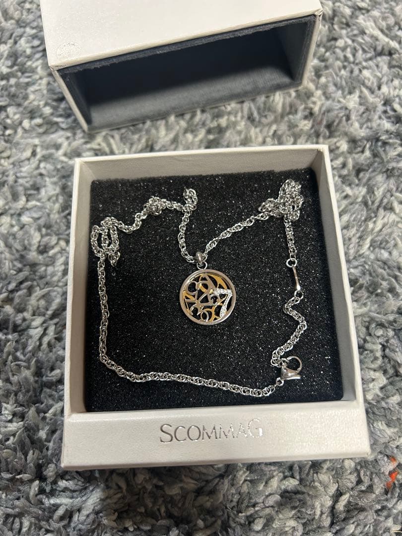 SCOMMAG ネックレス　ナンバー