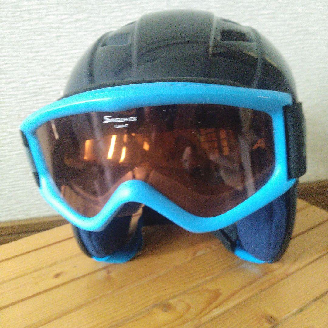 アルピナ　スキーヘルメット　51〜55サイズ ゴーグル