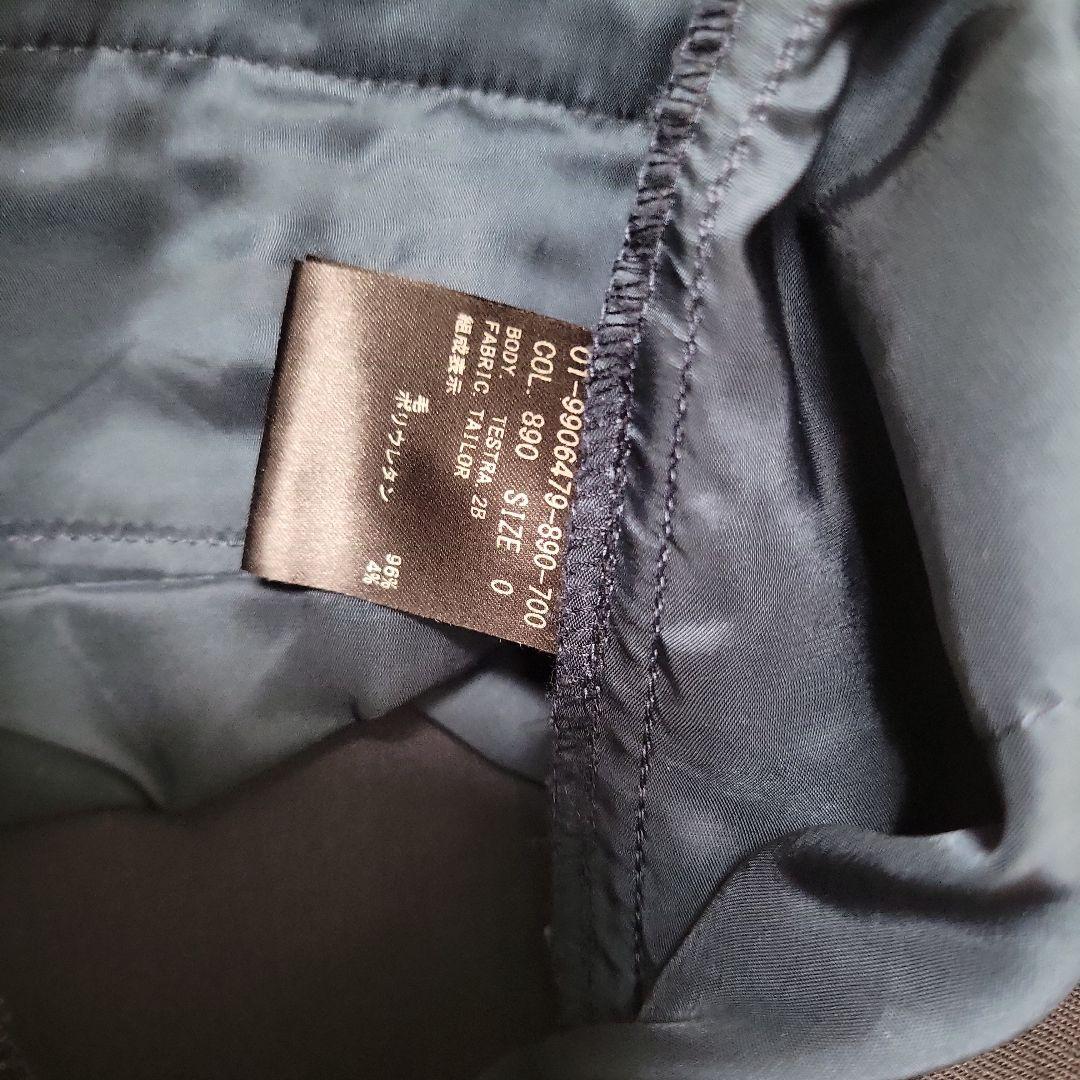 Theory　ネイビー パンツスーツ 　セットアップ