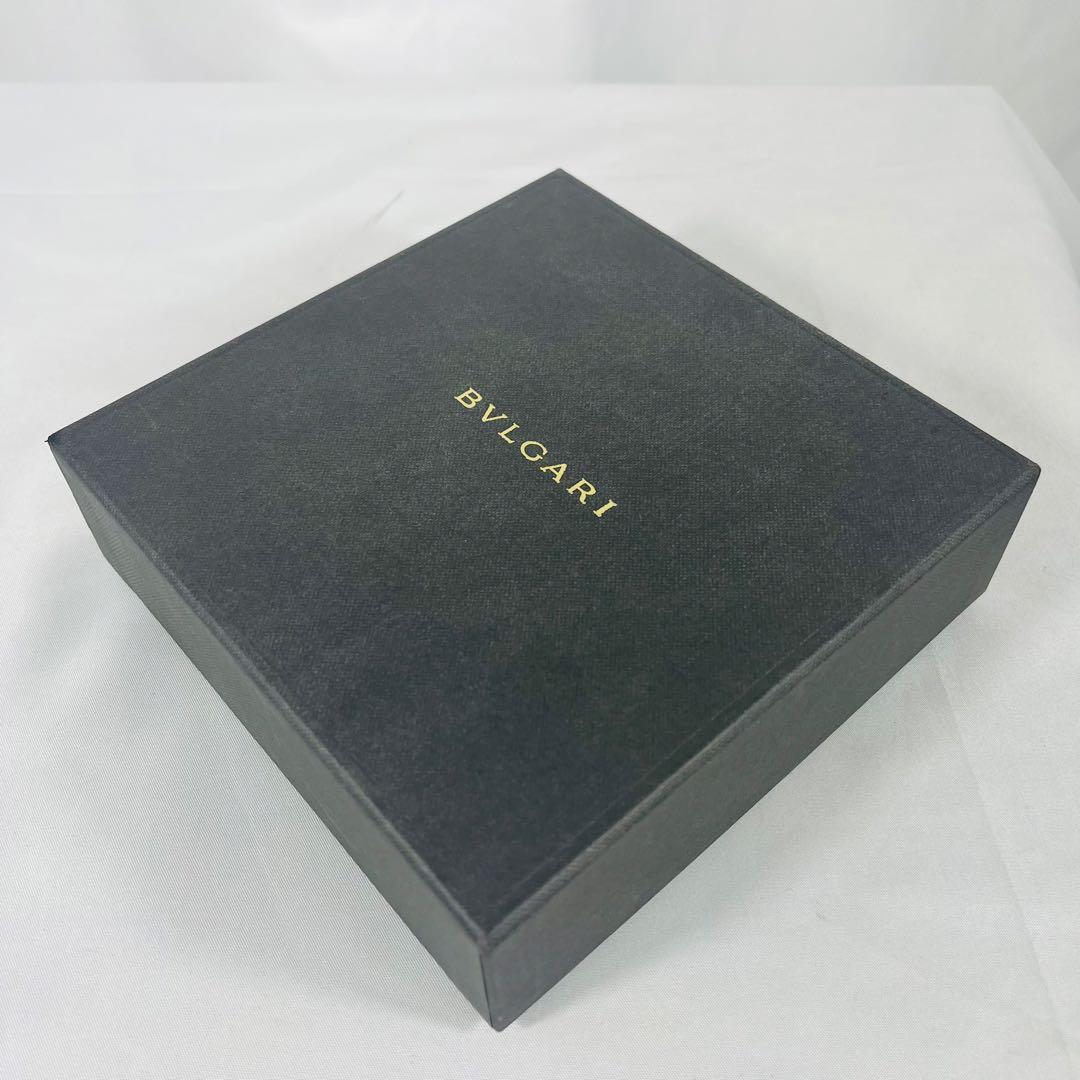 Bvlgari ブルガリ　黒レザーベルト 金色バックル　ユニセックス