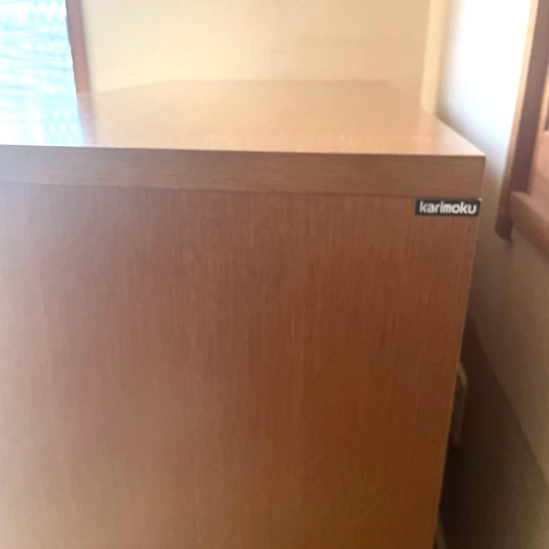 【美品】カリモク karimoku チェスト タンス 3段 木製 収納家具 国産