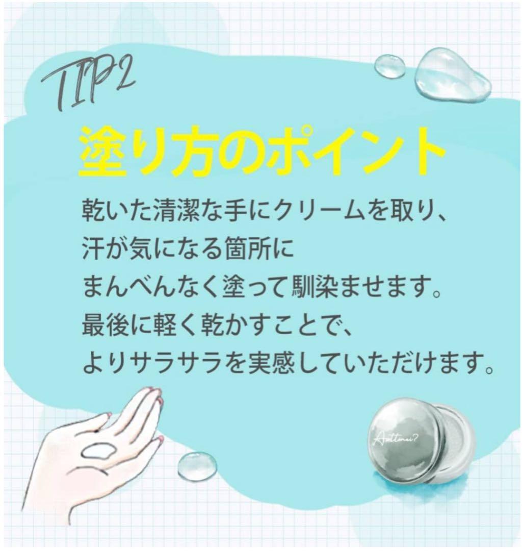 アセットナイ クリームタイプ制汗剤 20g×2