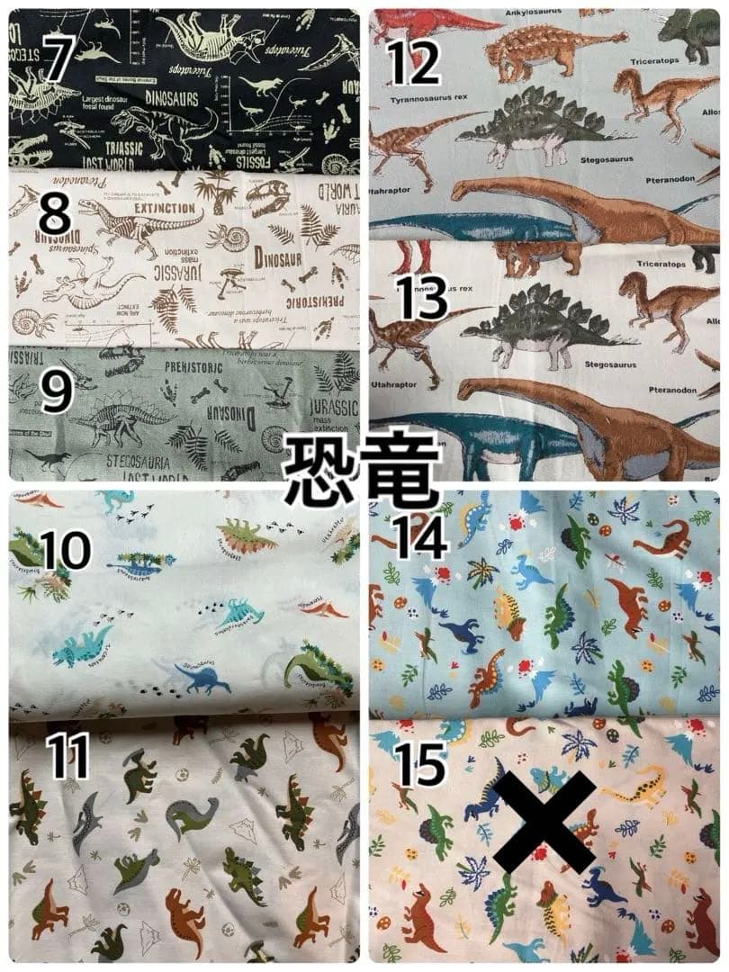 男の子　恐竜　入園・入学オーダー受付中