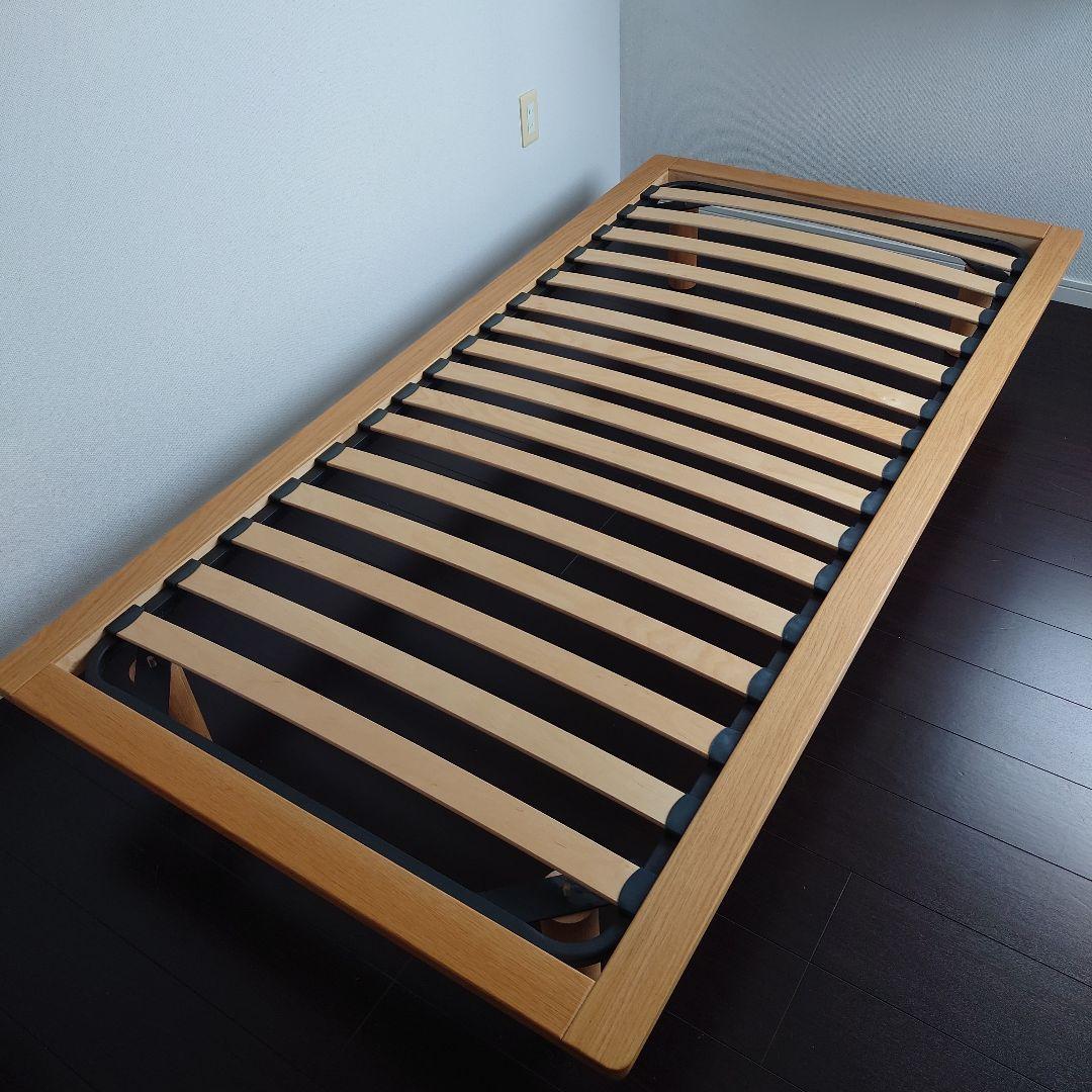 無印良品 木製ベッドフレーム シングル オーク