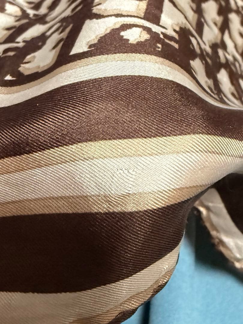 Christian Dior シルクスカーフトロッター柄【説明文必見】