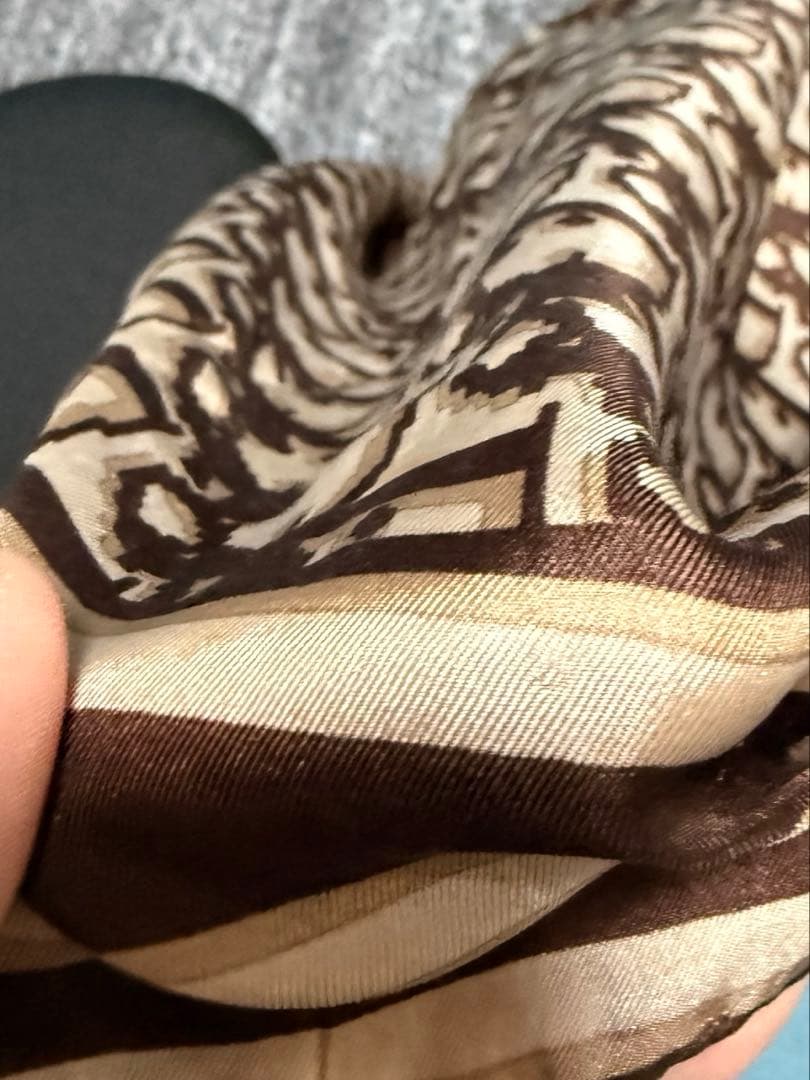 Christian Dior シルクスカーフトロッター柄【説明文必見】