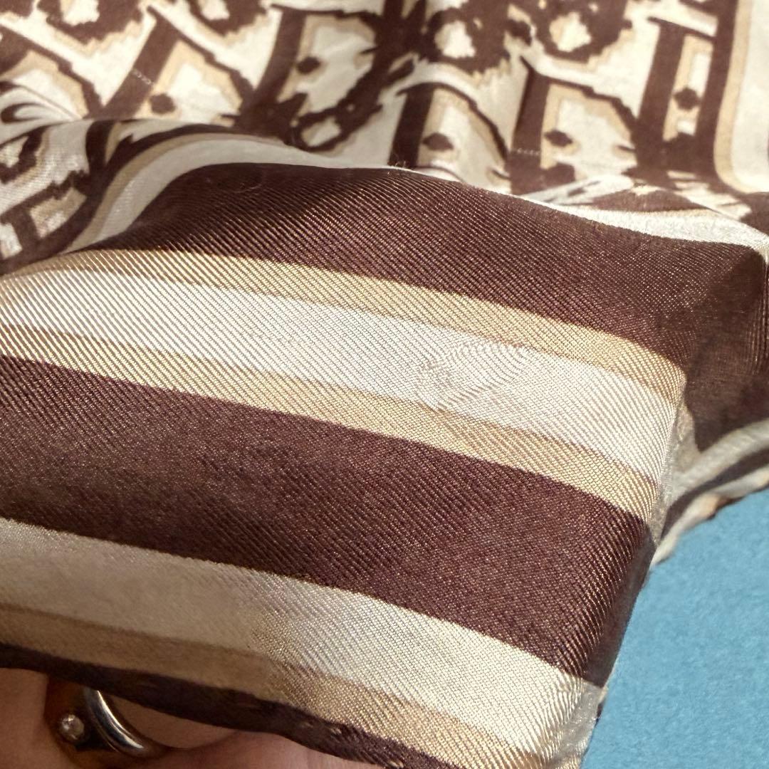 Christian Dior シルクスカーフトロッター柄【説明文必見】