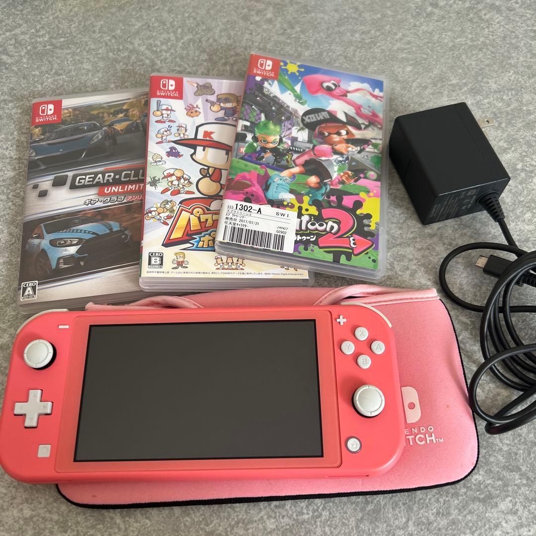 最終値下げ済み！スイッチライト　本体・充電器・ソフト付き