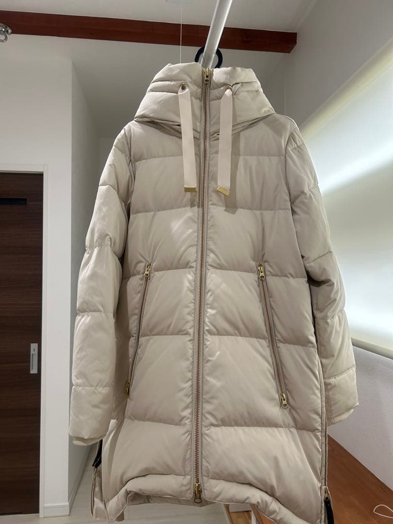 soeur7 サイドジップ　スリットロングダウンコート♡専用♡