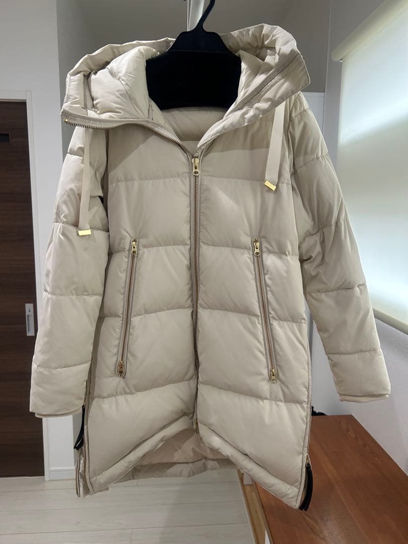 soeur7 サイドジップ　スリットロングダウンコート♡専用♡