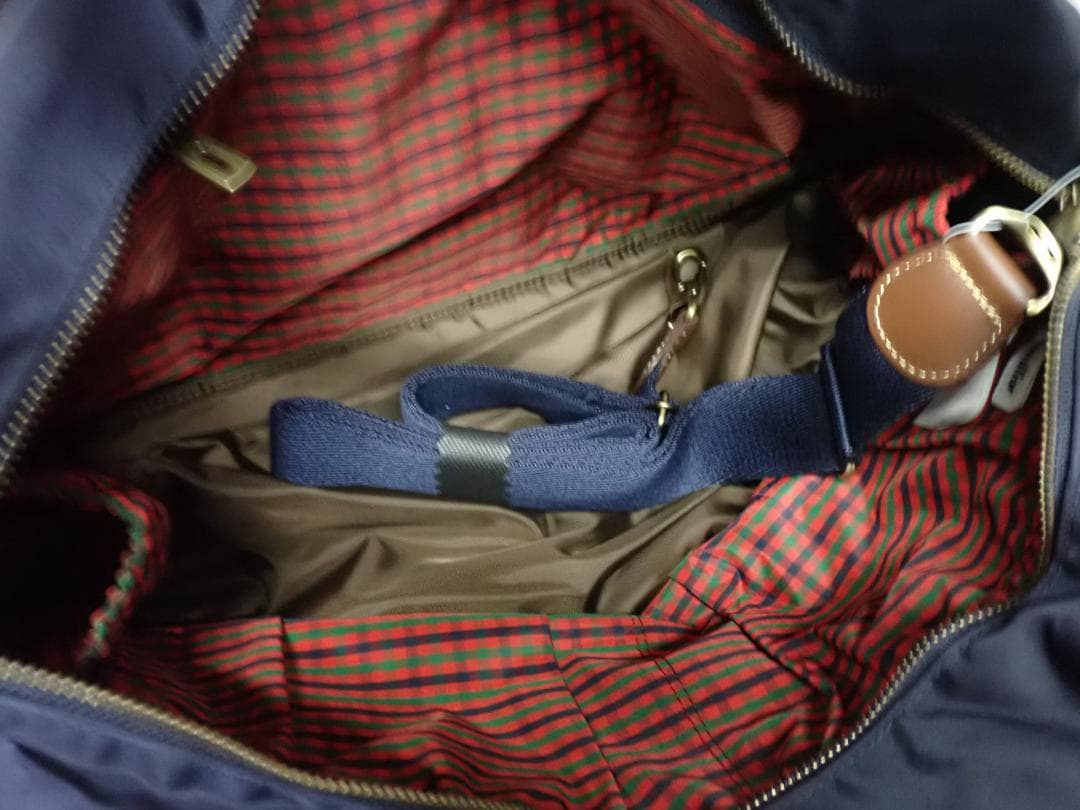 familiarファミリア マザーズバッグナイロンネイビーボストンバッグG7-B