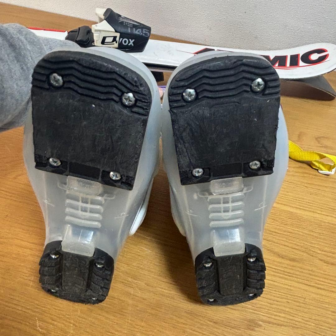 ジュニアスキーセット　ストック付　Atomic 90cm 20-20.5cm