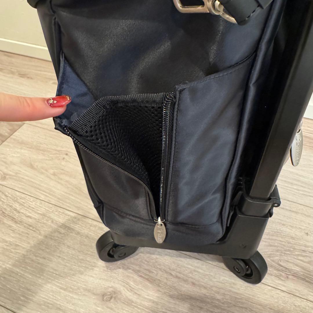 美品 スワニー SWANY キャリーケース ブラック 4輪タイプ