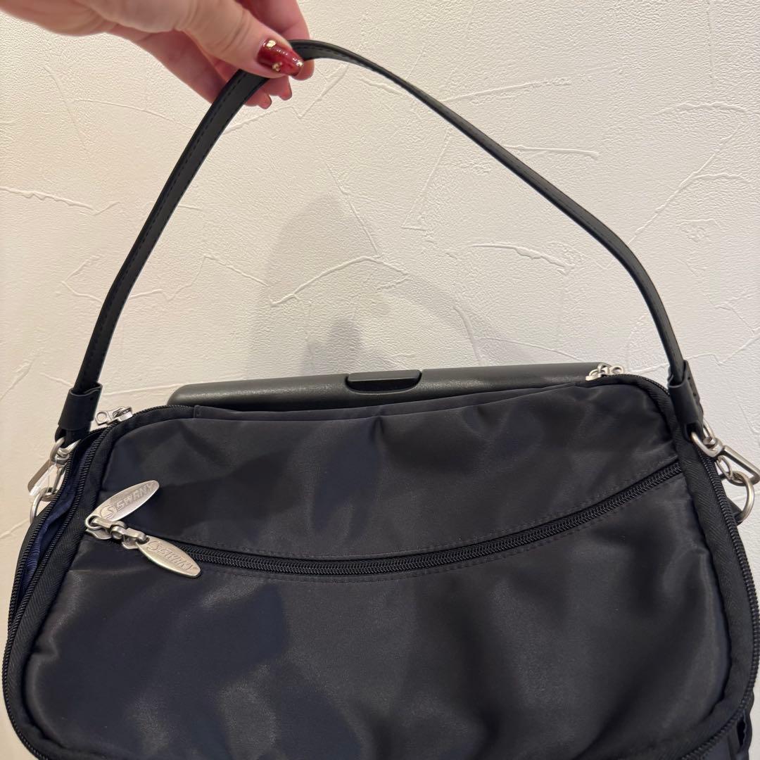 美品 スワニー SWANY キャリーケース ブラック 4輪タイプ