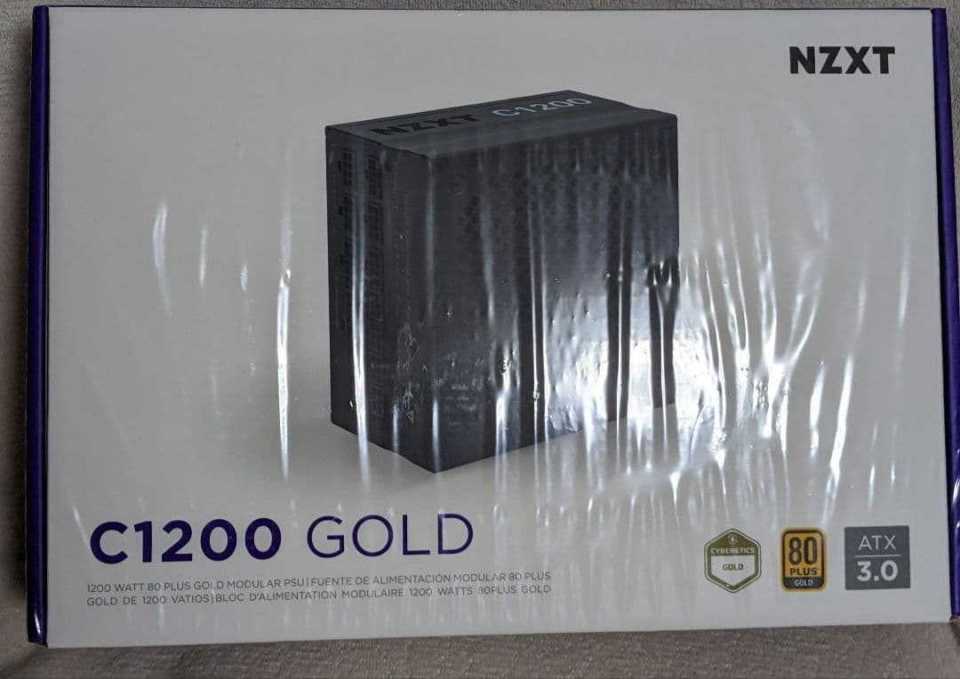 新品未使用 NZXT C1200 GOLD 1200W ATX3.0