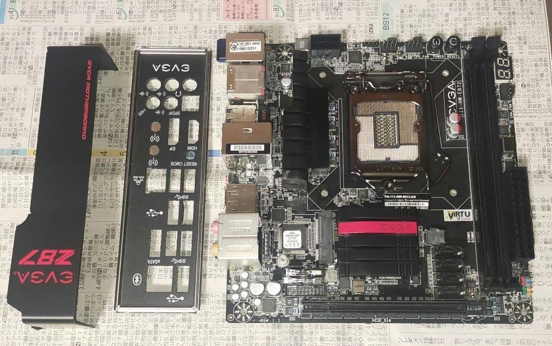 EVGA 　Z87 Stinger　LGA1150　Mini ITX