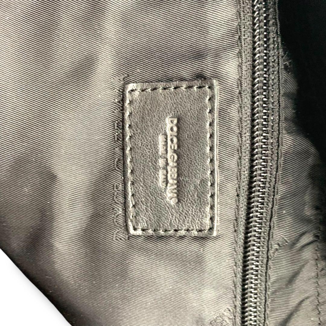 ドルチェアンドガッバーナ　ユニセックス　シルバー ボストンバッグ ラージレザー