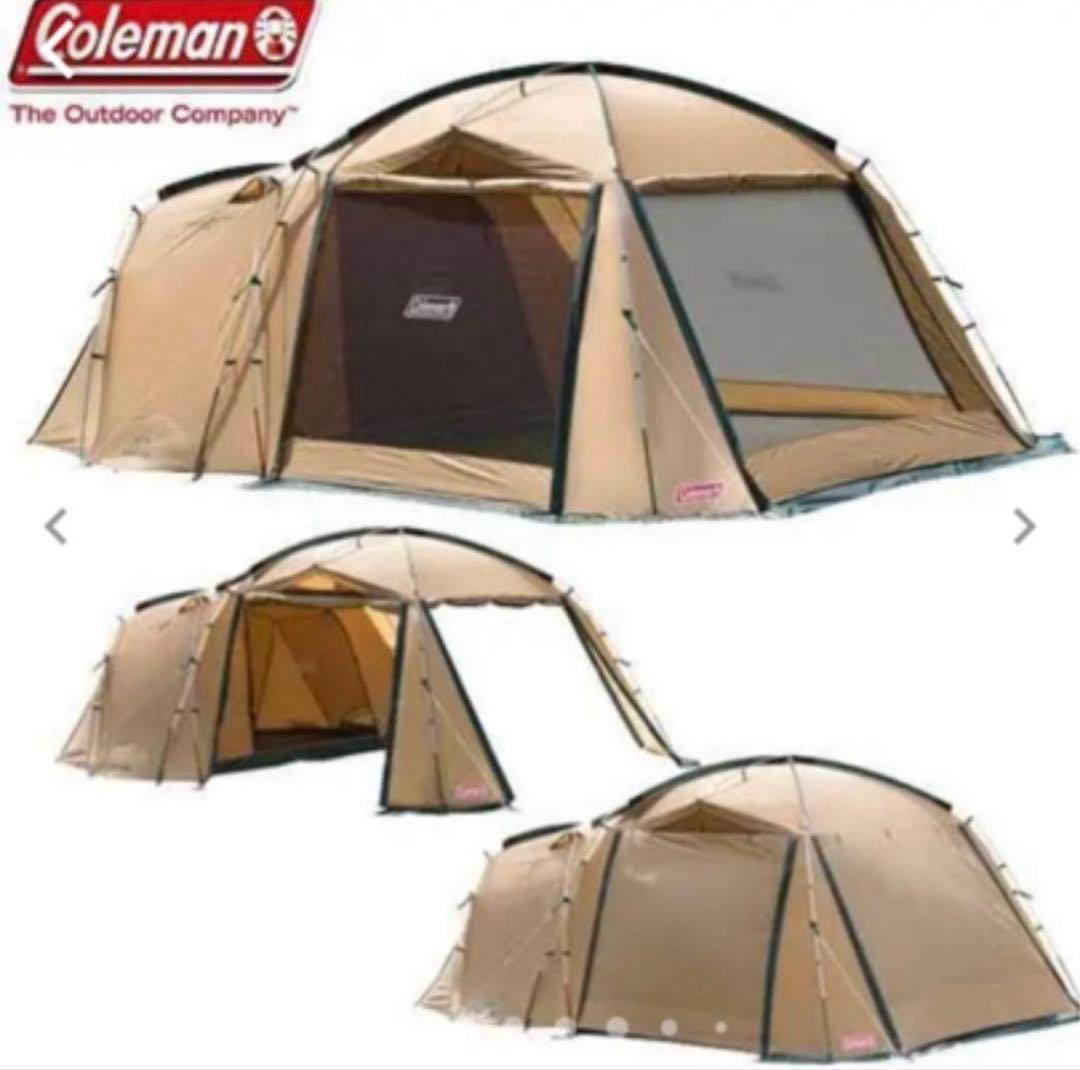 Colemanドーム型テントインナーマット、グランドシート付！お値下げ！