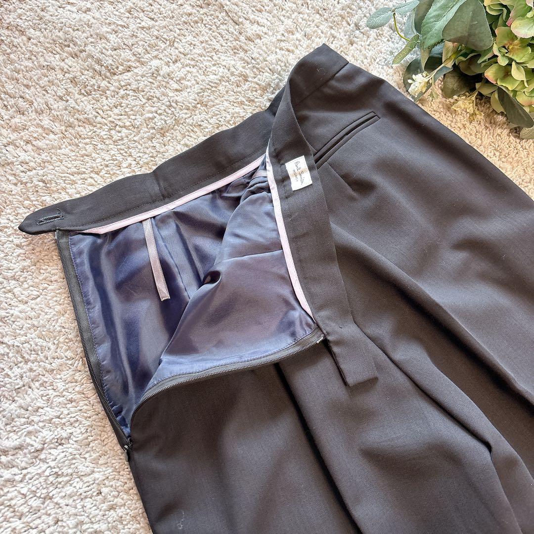 【美品】ポールスミスwoman スーツセットアップ　ボトムス　40 裏地パープル