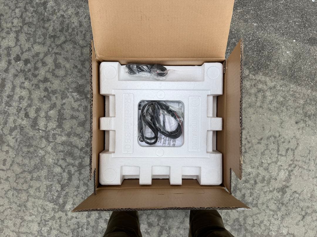 MONITOR AUDIO Radius 380 サブウーファー 付属品箱付き