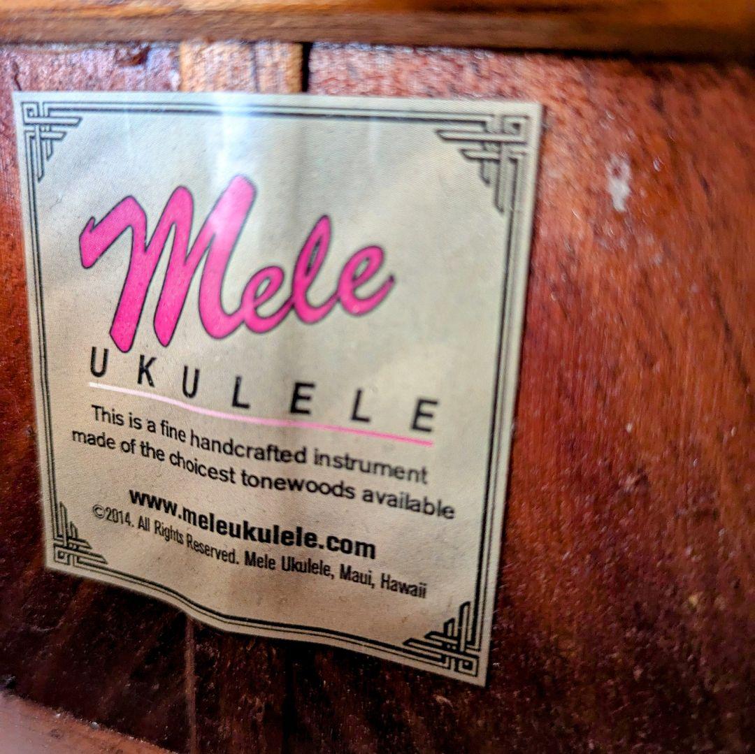 傷あり値下げ！Mele メレ ソプラノ ダブルホールウクレレ