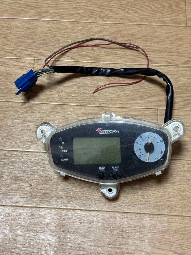 アドレスv125g キタコデジタルメーター