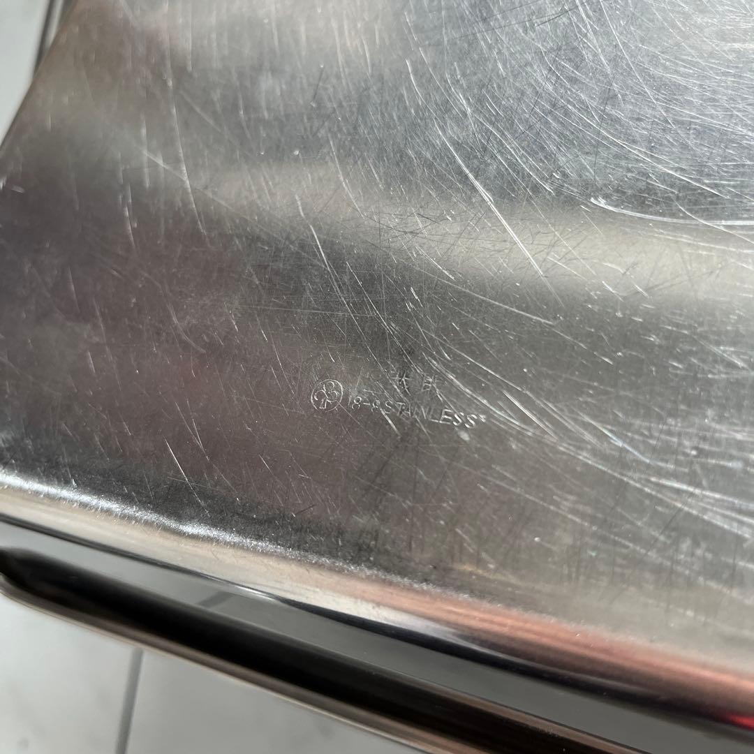 ステンレス製 深型組バット 業務用　まとめ売り