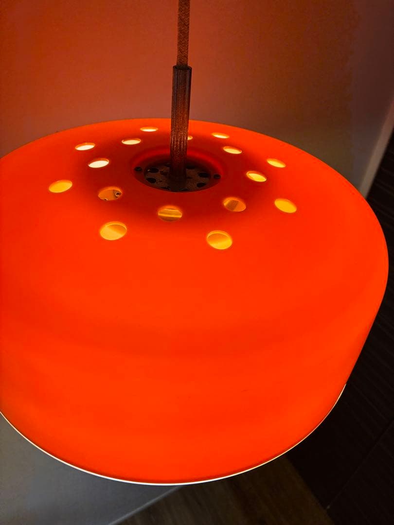 【昭和家電】希少！サンヨー照明　ペンダントライト　ミッドセンチュリー　レトロ