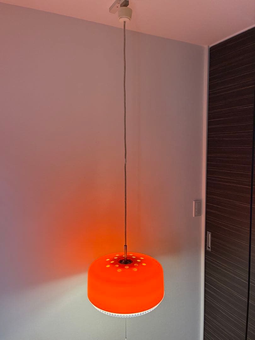 【昭和家電】希少！サンヨー照明　ペンダントライト　ミッドセンチュリー　レトロ