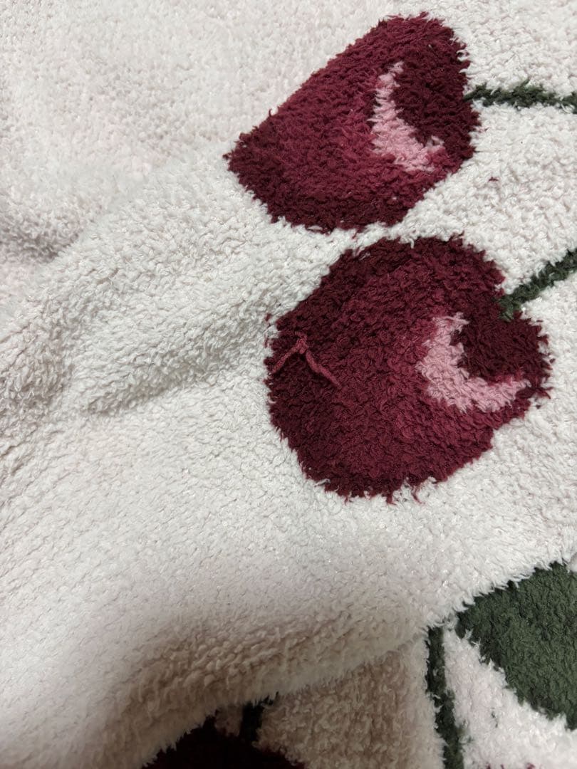 gelato pique チェリージャガードカーディガン ピンク