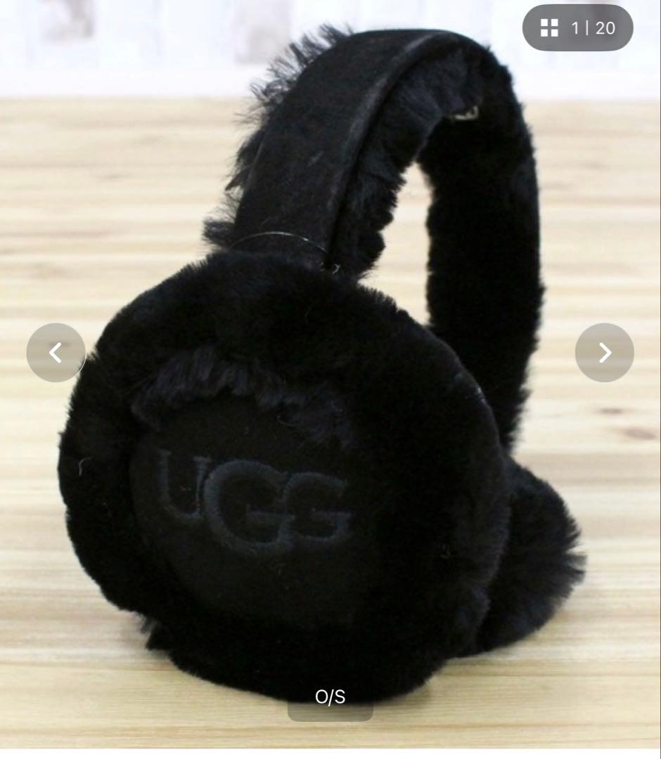 UGG イヤーマフ　ブラック