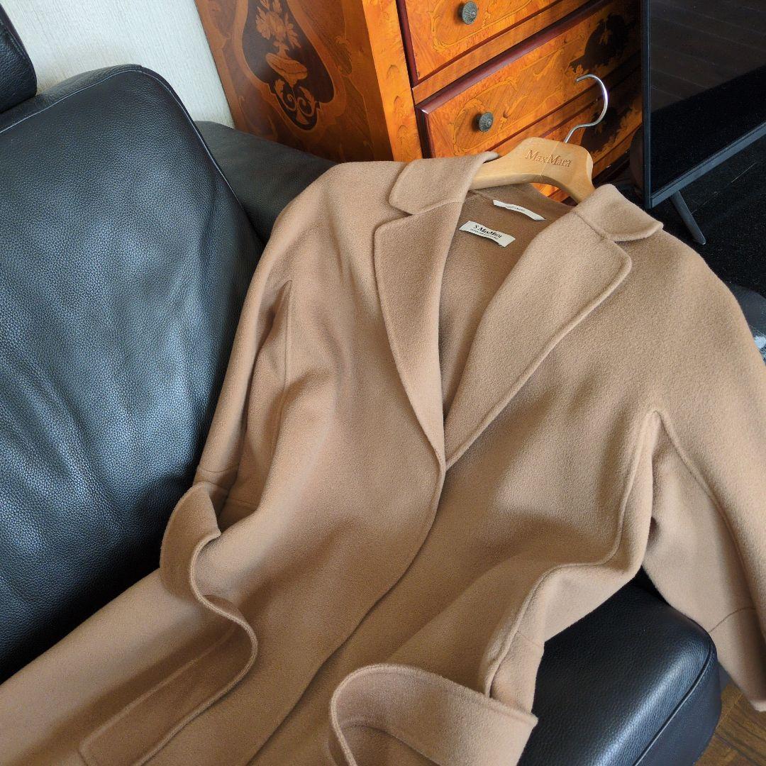 専用です。23AW マックスマーラ　ARONA ロングコート QRコード付き