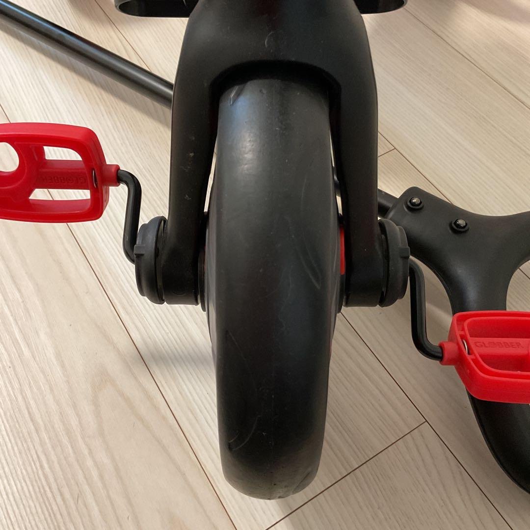 美品　GLOBBERグロッバー エクスプローラー トライク 3in1 レッド　赤