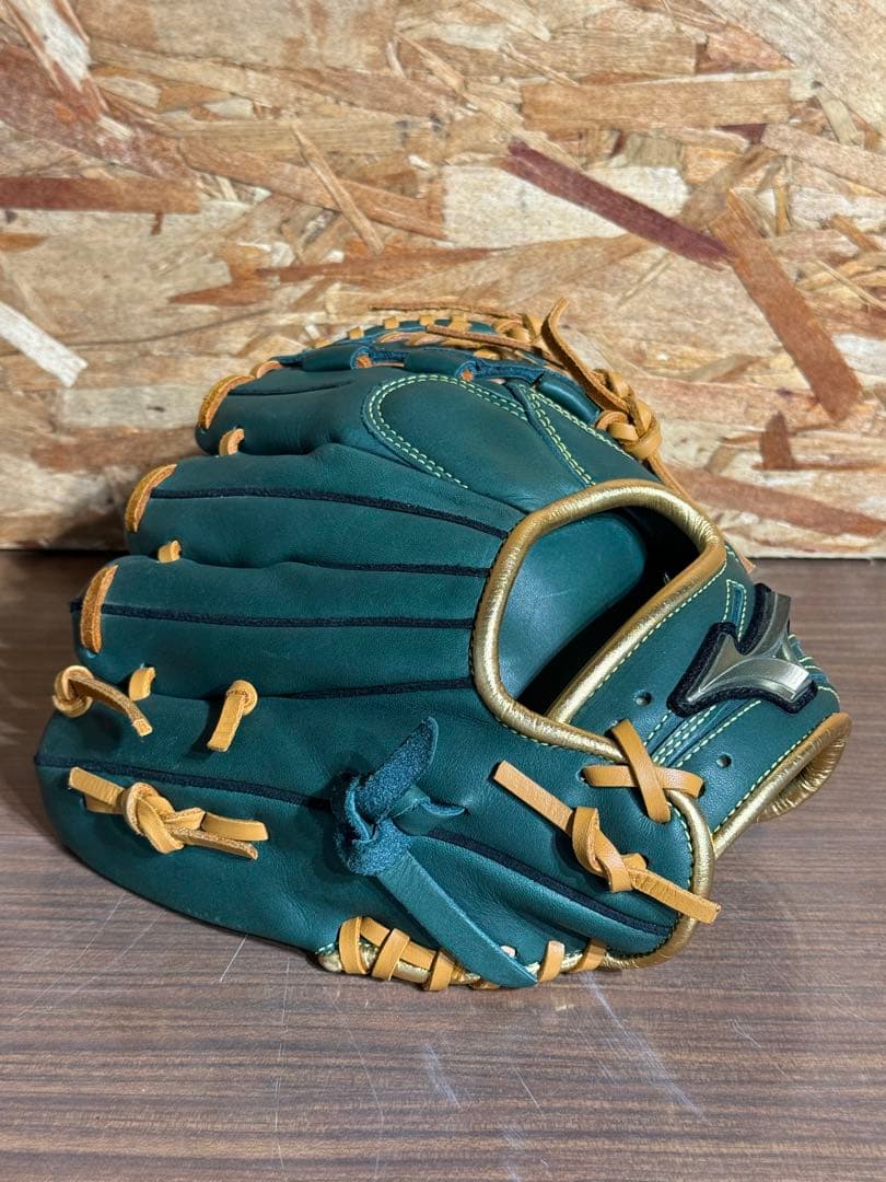 Mizuno Glove Elite ダークグリーン　練習用